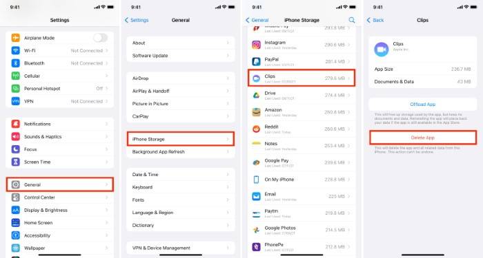 Methods to Uninstall Apps on iPhone