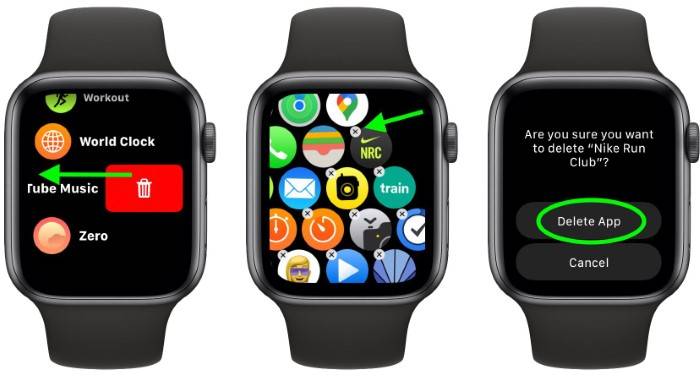 how to delete apps on apple watch1