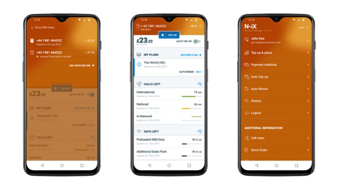 Key Features of a Telecoms Client App