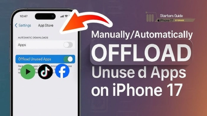 what does it mean to offload an app 1